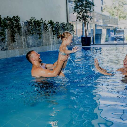 Familienzeit in der Wellness-Oase im Hotel Jurmala Spa