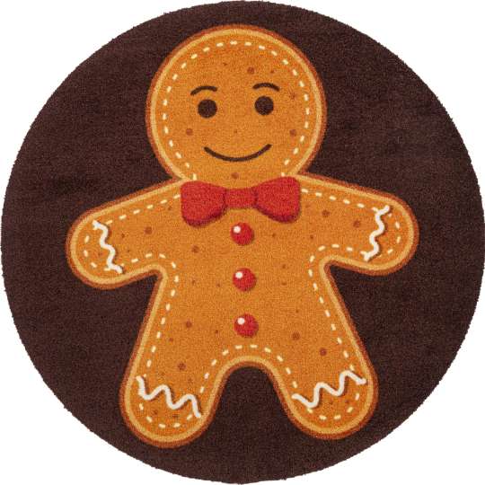 wash+dry Gingerbread-Man Fußmatte
