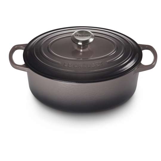 Le Creuset Kollektion Flint Bräter Signature oval 29 cm