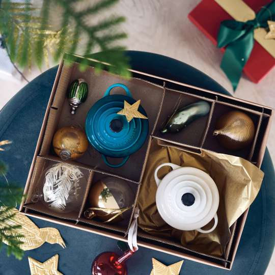 Le Creuset - Together for Christmas - Mini-Cocottes im Karton