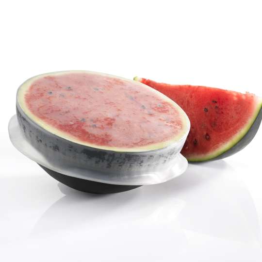 Lékué - Mit Stretch Top auch große Früchte wie Melonen versiegeln