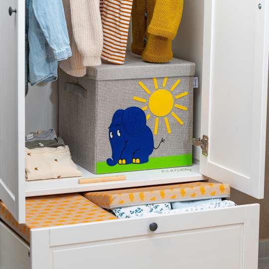 Lifeney Aufbewahrungsbox Elefant & Sonne 833303