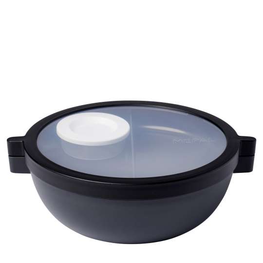 Mepal - Bento-Lunchbowl Vita, Nordic black, Fächer