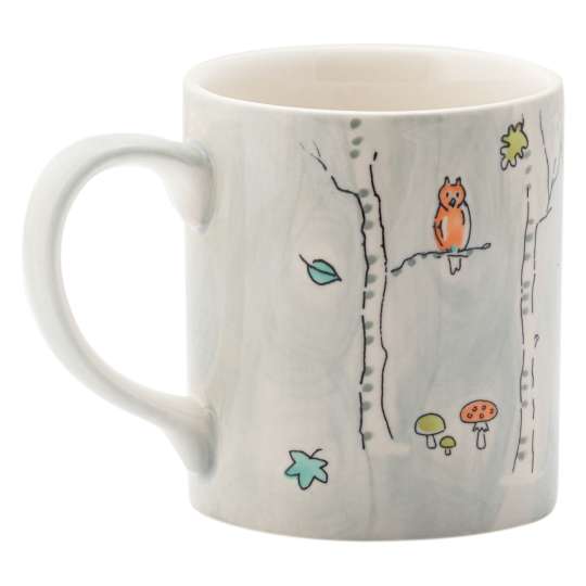 Mila Design Becher Rückseite Clever Fox 80298