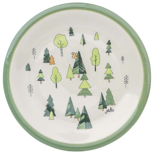 Mila Design Forest Green Teller 84264