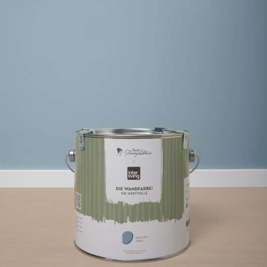 MissPompadour x Interliving Blau mit Grau