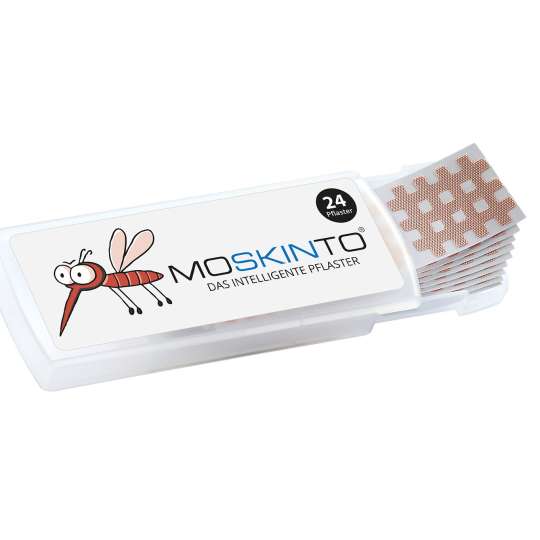Moskinto - Schiebebox für Anti-Mückenstich-Pflaster