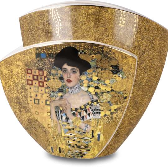 Blütenvase mit Klimts Adele von Artis Orbis bei Goebel