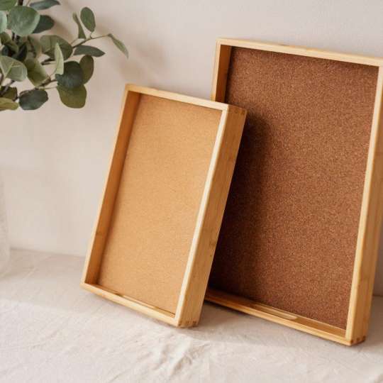 Nuts - Funktionales Duo: Bambus-Tabletts in zwei Größen