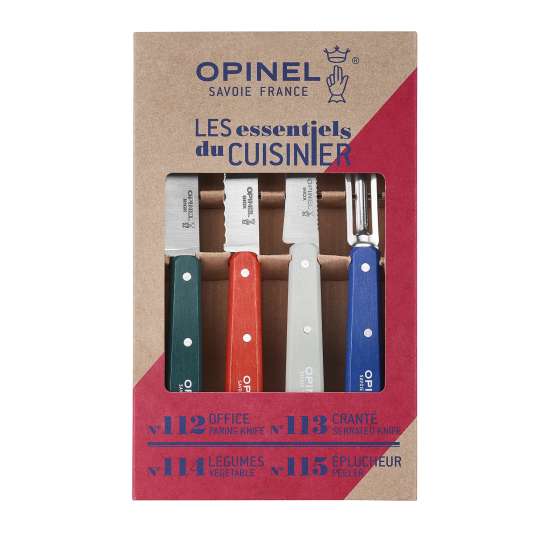 Opinel - Les essentiels PRIMO, 4er Set