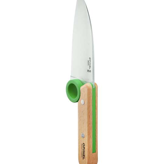 Opinel - Le Petit Chef Kochmesser, grün mit Lernring