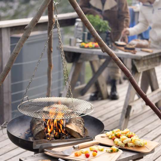 Sommerzeit ist Grillzeit was nicht fehlen darf: Barbecue-Set von Opinel