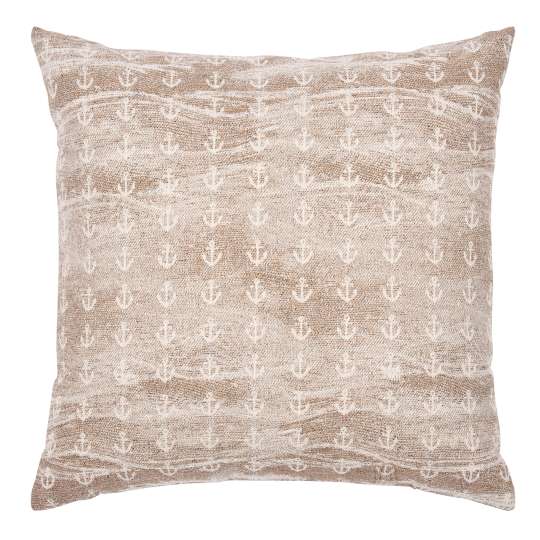PAD - Kissenhülle Captain, beige-white, Rückseite