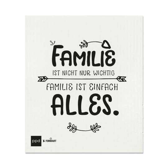 ppd Familie Schwammtuch