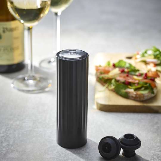 Peugeot - Weinpumpe im kompakten Design: PRESERVE ELECTRIC ABS