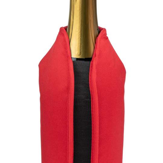 Peugeot - FRIZZ Kühlmanschette rot, passend für Champagner-Flaschen