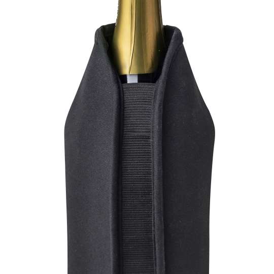 Peugeot - FRIZZ Kühlmanschette schwarz, passend für Champagner-Flaschen