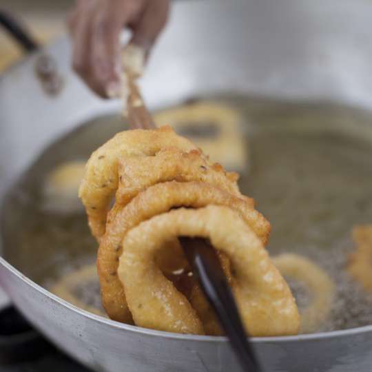 Picarones Kürbispfannkuchen  aus Peru