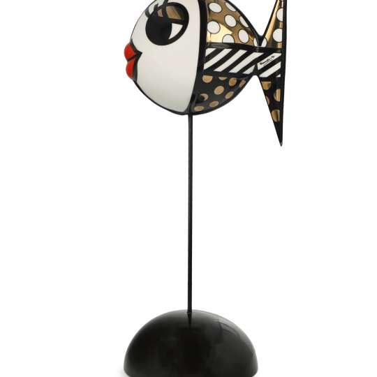 Pop Art - Romero Britto - Figur Golden Deeply Love II