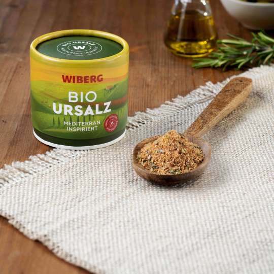 WIBERG - BIO Ursalz Mediterran schmeckt fruchtig nach Tomate und frischer Zitrone