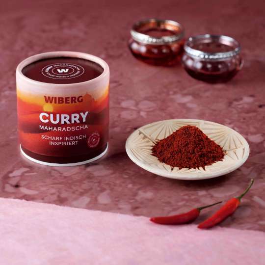 WIBERG Curry Maharadscha - kräftig rote Currymischung mit Ingwer und Kardamom