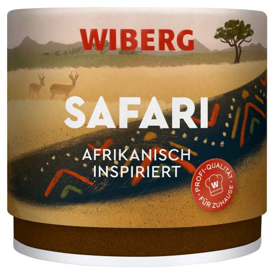 WIBERG Safari - afrikanisch inspiriertes Gewürzsalz mit Kardamom und Paradieskörnern