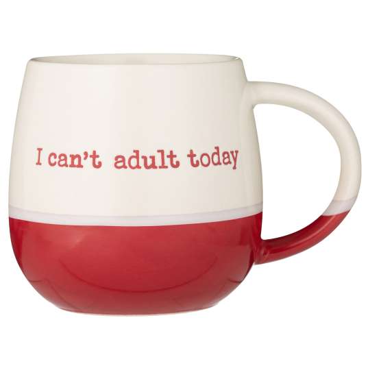 Price & Kensington Motto Tasse I can’t adult today