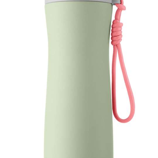 Isolierte Sportﬂasche mit Flip-Cap, 0.6 l aus Edelstahl       