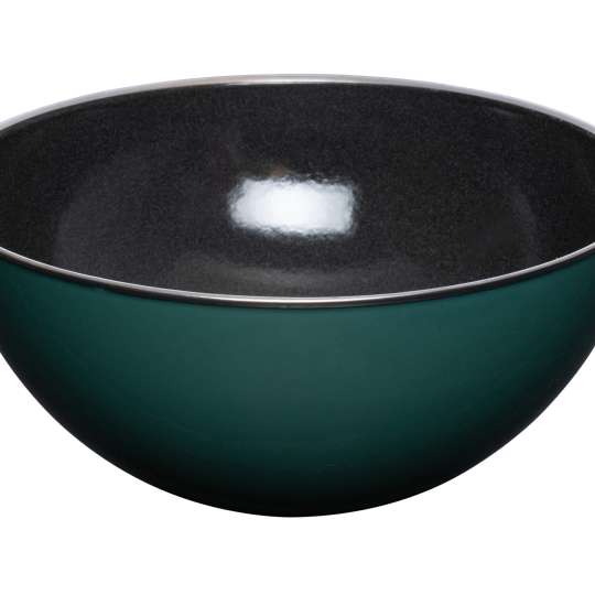 RIESS - Nouvelle Teal Schüssel, mit Chromrand, 26 cm