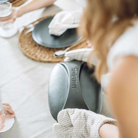 Römertopf - Frisch und stilvoll anrichten mit dem Bräter CULINARIO
