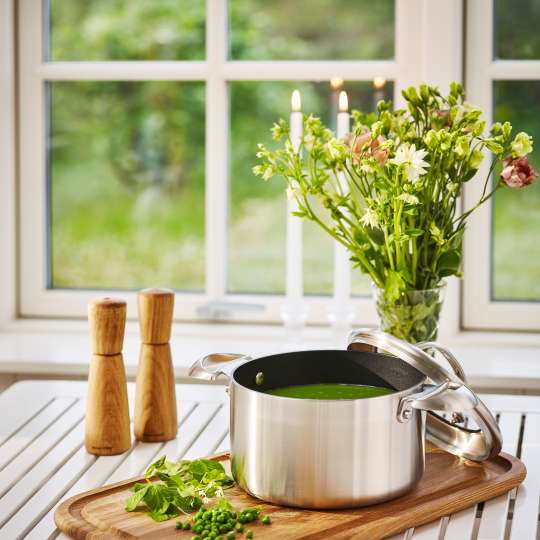 Scanpan - CTX Kochtopf mit Deckel - Blumen und Kräuter