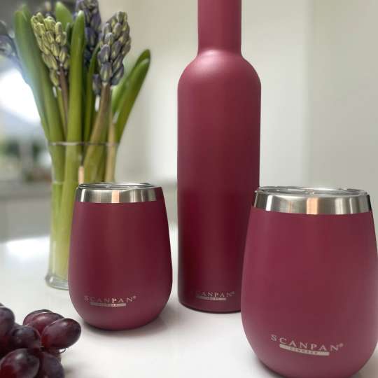 Scanpan - Trio très chic: TO GO Thermosflasche Premium mit Thermo Tumbler