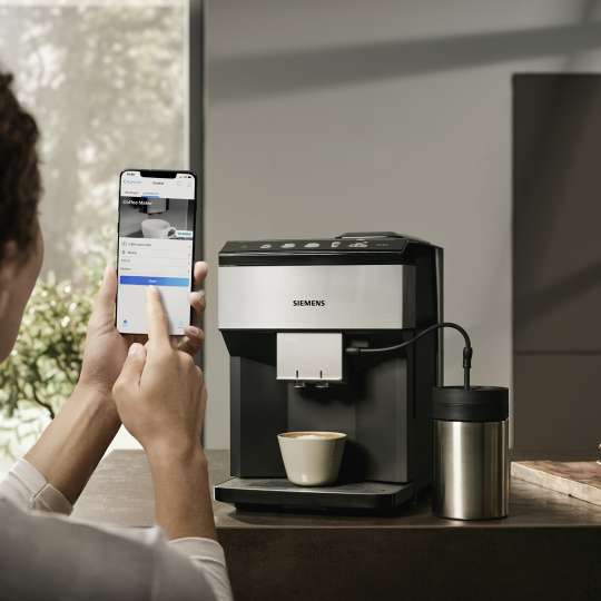 Siemens - Voll digital: Kaffeevollautomat EQ500 Home Connect