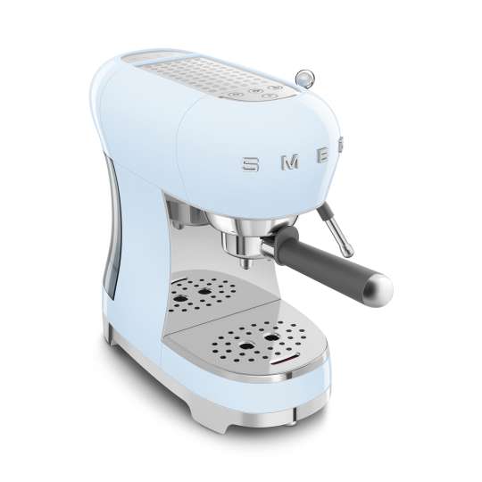 Smeg - Espressomaschine in frischem Pastellblau