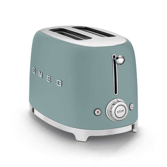 Smeg - Frühstück mit Stil - Toaster Emerald Green