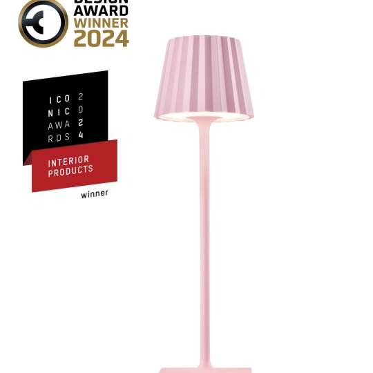 Sompex - Iconic Award TROLL NANO Tischleuchte, pink