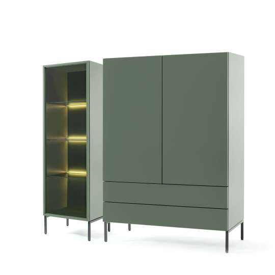 Sudbrock CUBO 181 Vitrine und Highboard