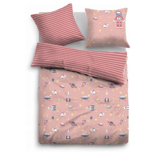 Tom Tailor 47646-841 LINON BED LINEN ASTRONAUT Bettwäsche