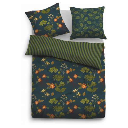 Tom Tailor 67630-856 SATIN BED LINEN GARDEN Bettwäsche