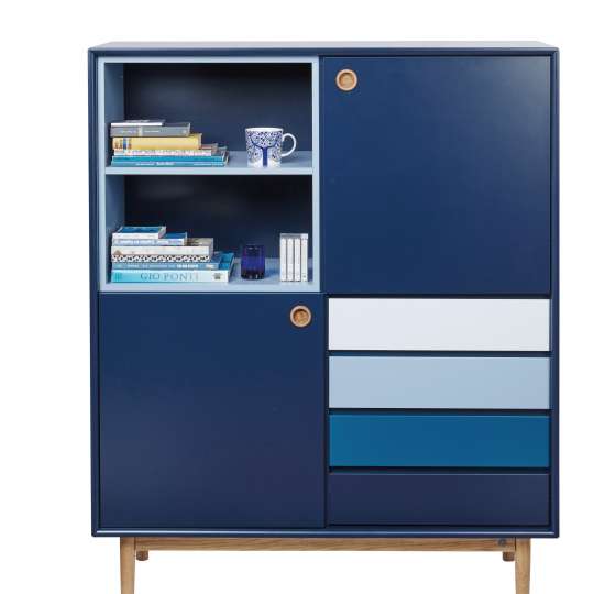 TOM TAILOR COLOR BOX HIGHBOARD navyblue