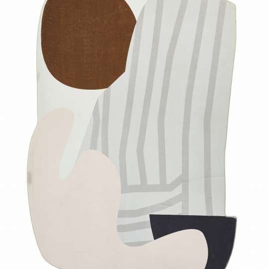 TOM TAILOR HOME – Teppich Colored Shapes Brown-Gray-Form