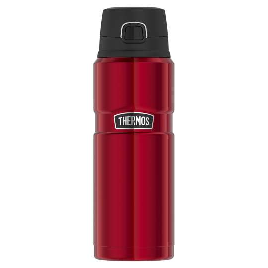 Thermos-Stainless-King-Isolier-Trinkflasche-stainless-cranberry-red