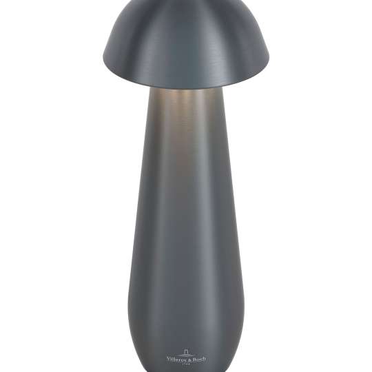 V&B - Tischleuchte Modena, 21 cm, graphit gebürstet