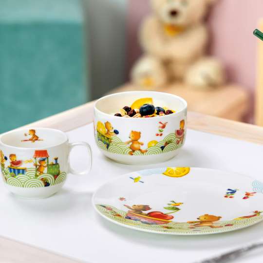 Villeroy & Boch - Hungry as a Bear - Becher, Bowl und Teller