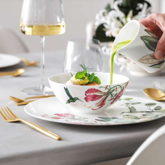 Villeroy & Boch - Avarua Milchkännchen, Bowl und Teller