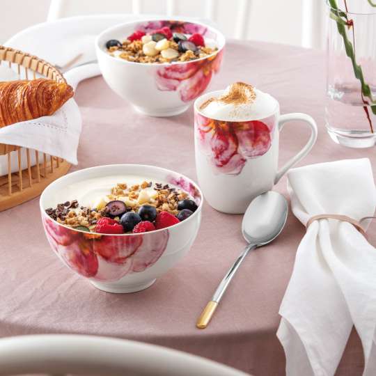 Villeroy & Boch - Rose Garden - Müslischalen mit Becher