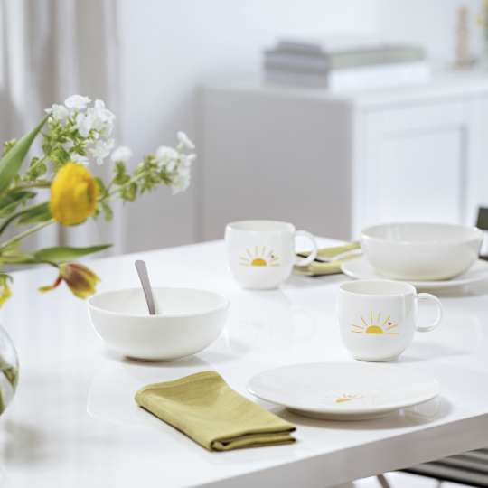 Villeroy & Boch - Da geht die Sonne auf: Geschirr With Love mit Sonnenmotiv