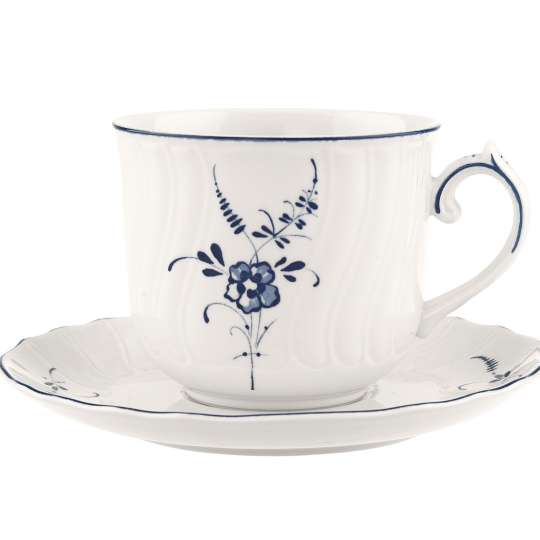 Villeroy & Boch - Vieux Luxembourg Kaffeetasse und Untertasse, 2-teilig