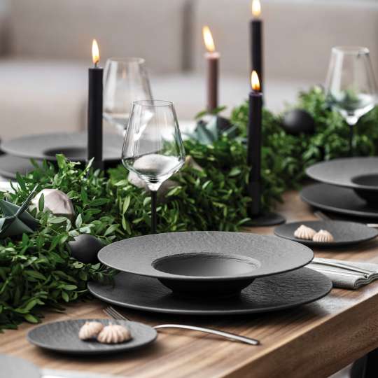 Villeroy & Boch - Eleganz trifft Natur: Manufacture Rock in Schwarz