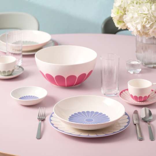 Villeroy & Boch - Wie eine bunte Blumenwiese: Fleur Geschirr im Mix & Match